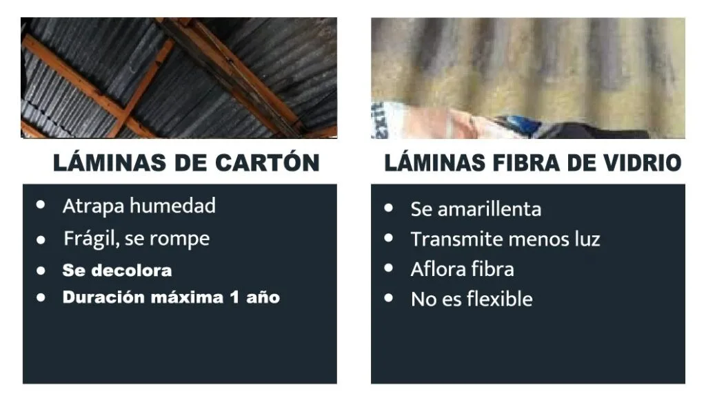 Carton y Fibra de Vidrio